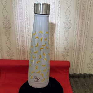 Swell White and Yellow Patterned Bottle